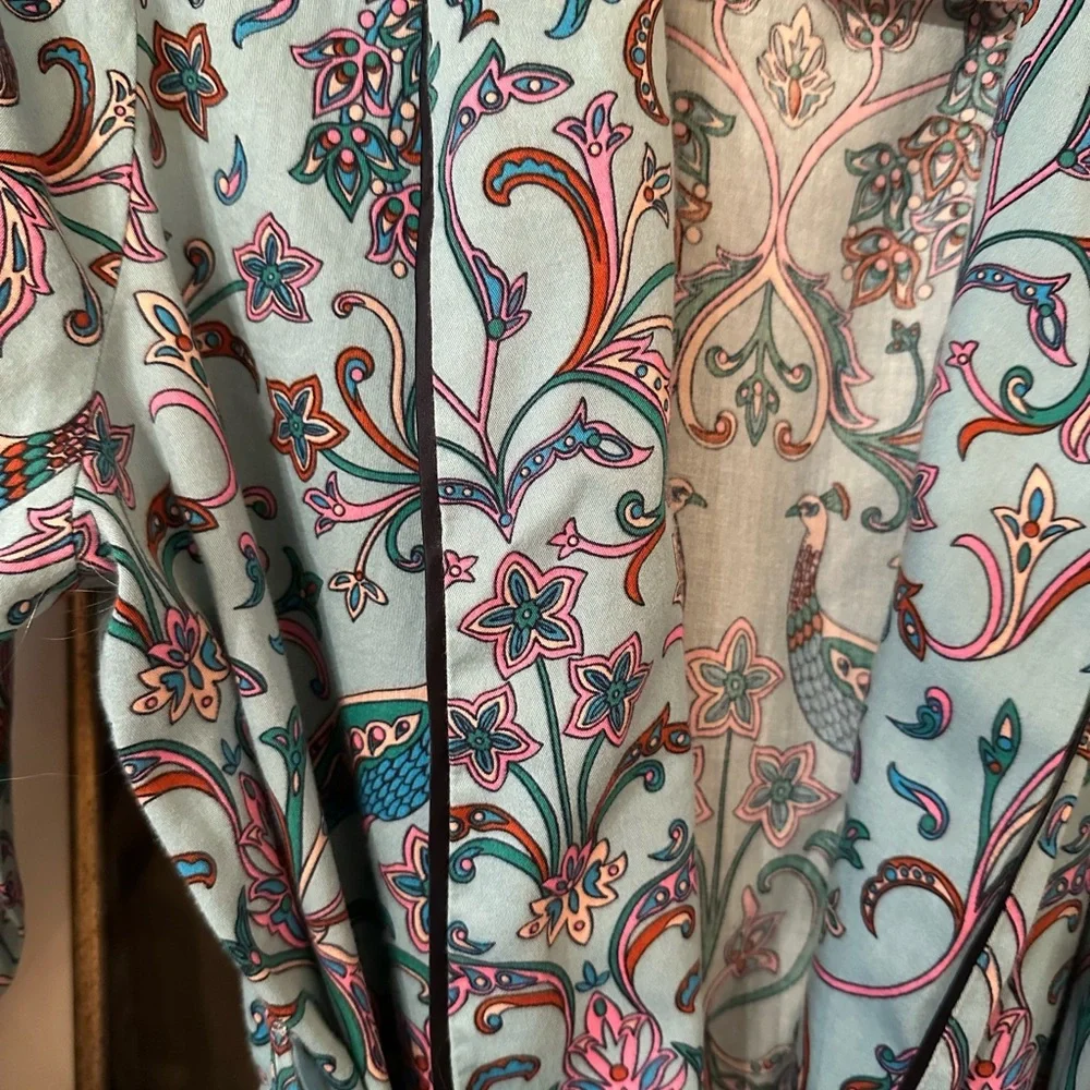 Boden Multicolor Patterned Robe - Picture 6 of 6